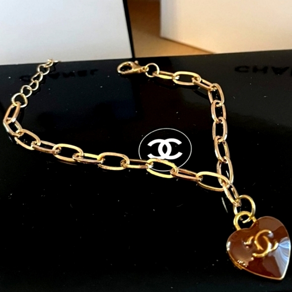 Chanel CC Charm with Unbranded Chain - Picture 4 of 4